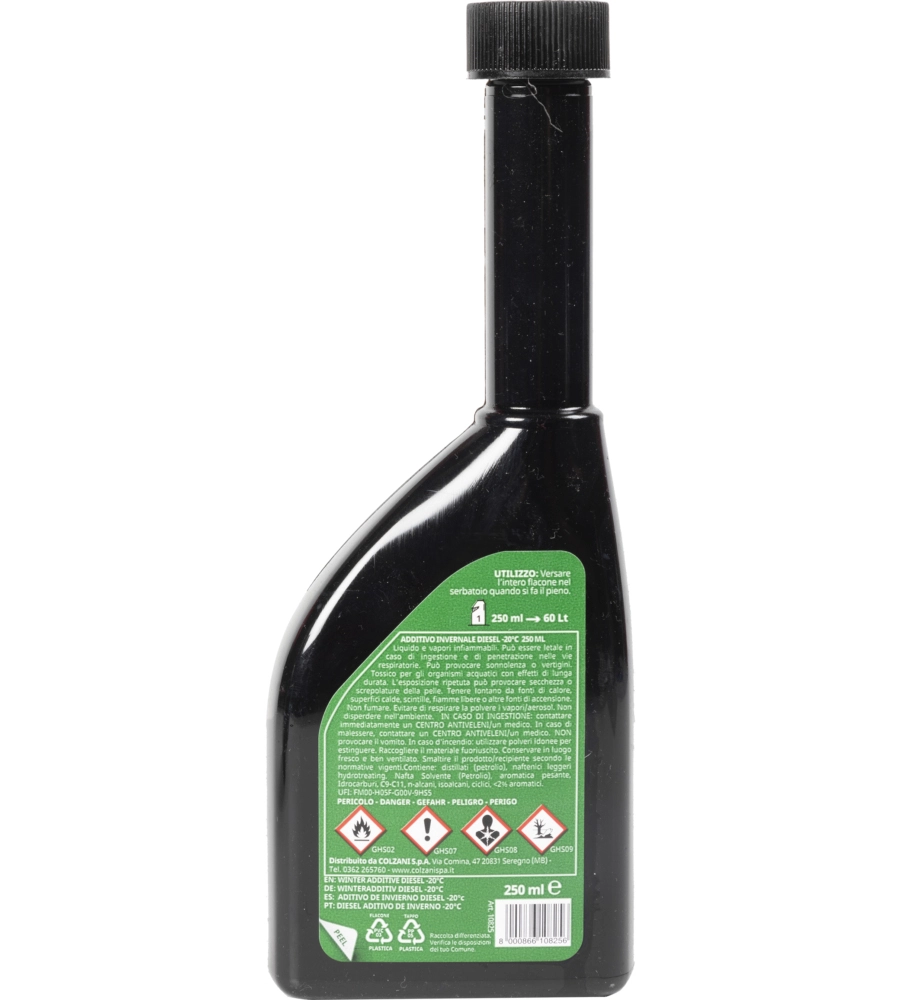 12 pezzi additivo invernale diesel 250ml m.marelli